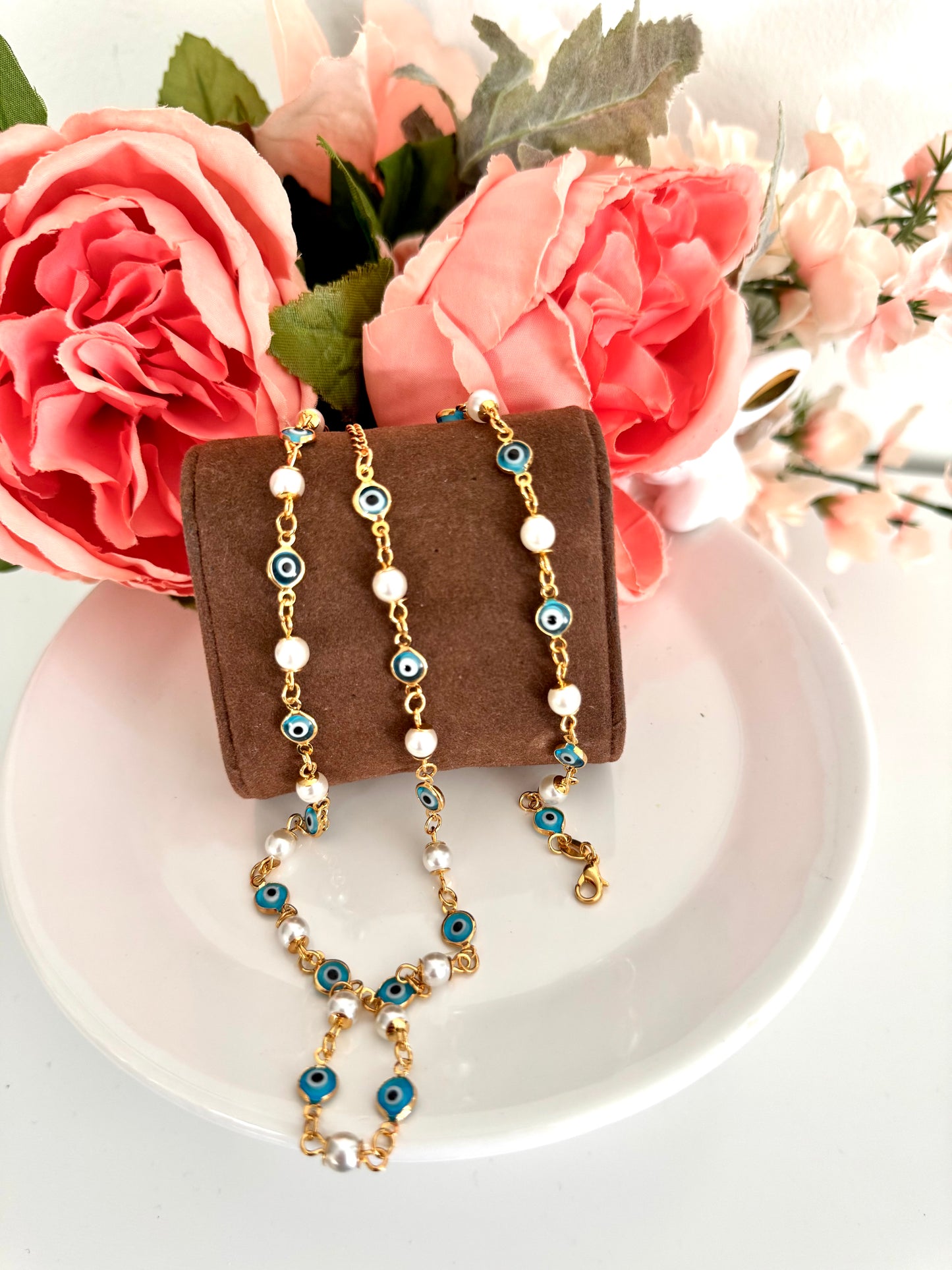 Evil Eye Choker Necklace con Circonias – Protección y Estilo