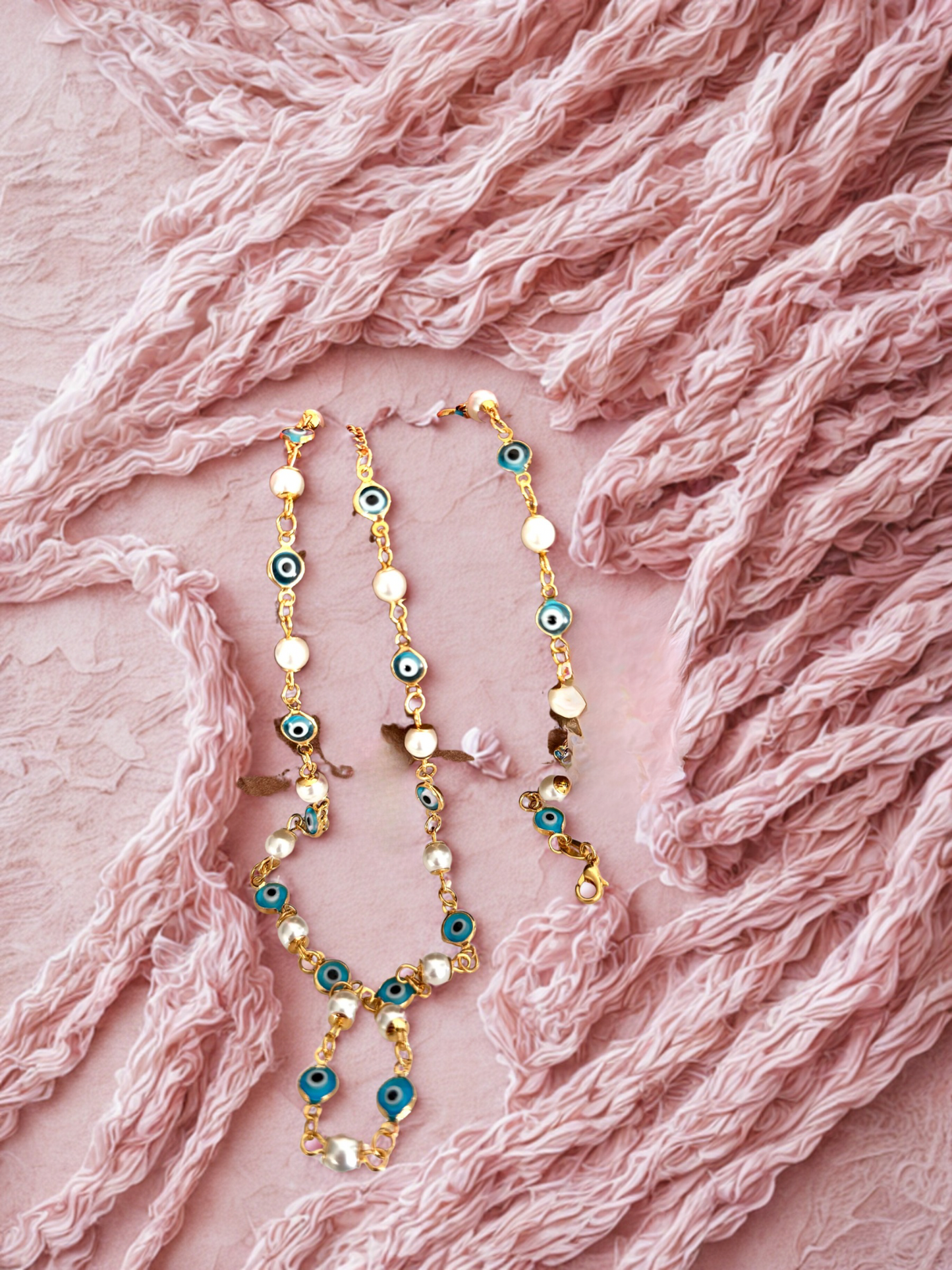 Evil Eye Choker Necklace con Circonias – Protección y Estilo