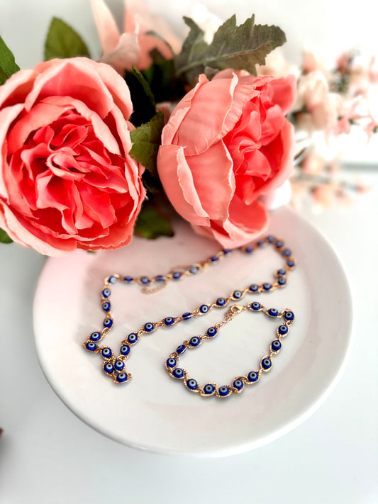 Set de joyería “Ojo Turco Clásico” – Protección y Estilo