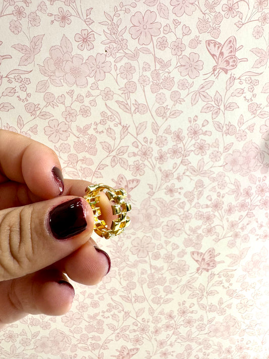 Aretes Aro Geométrico