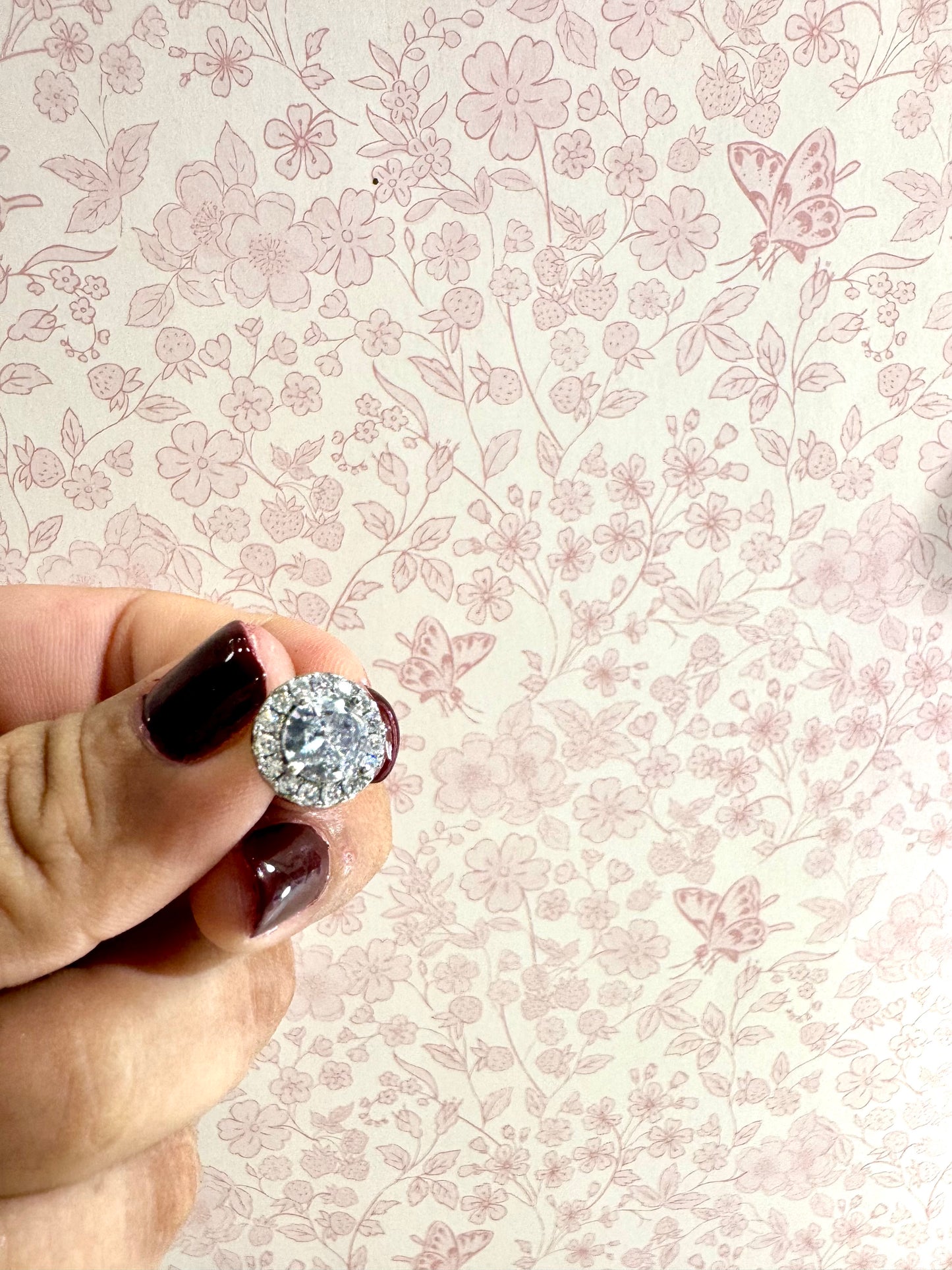 Aretes Brillantes Tipo Stud