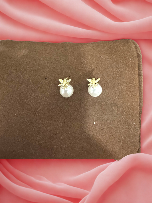 Mini Aretes de Perla Elegante