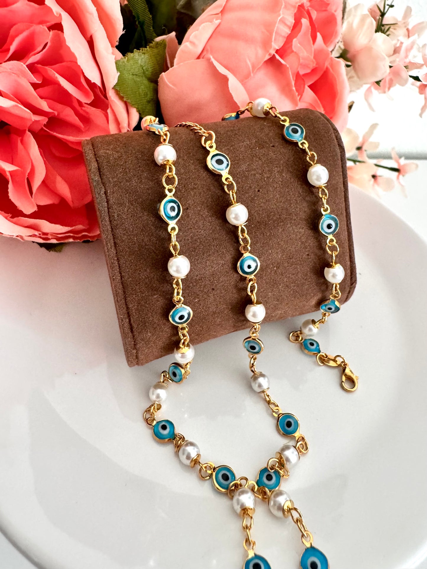 Evil Eye Choker Necklace con Circonias – Protección y Estilo