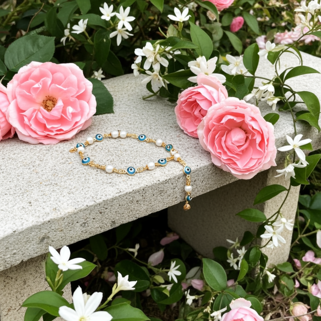 Evil Eye Choker Necklace con Circonias – Protección y Estilo